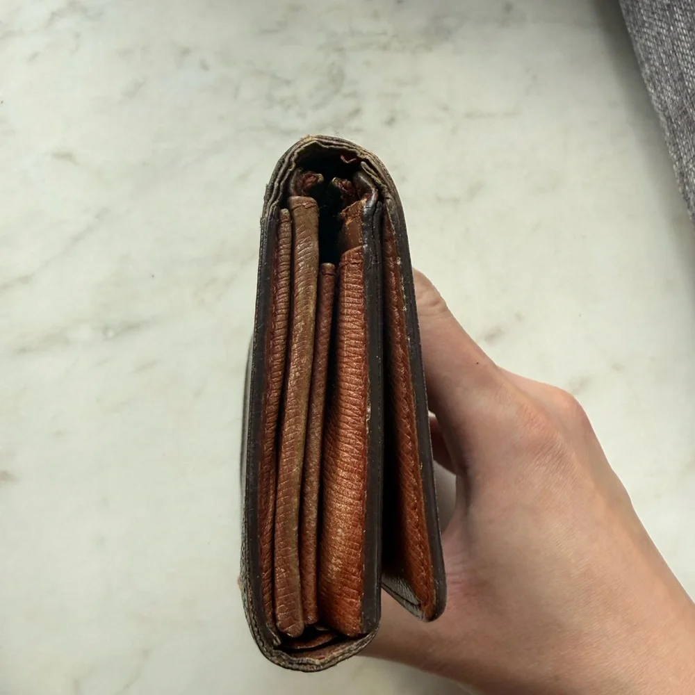 Louis Vuitton Monogram Porte Monnaie Tresor Wallet
